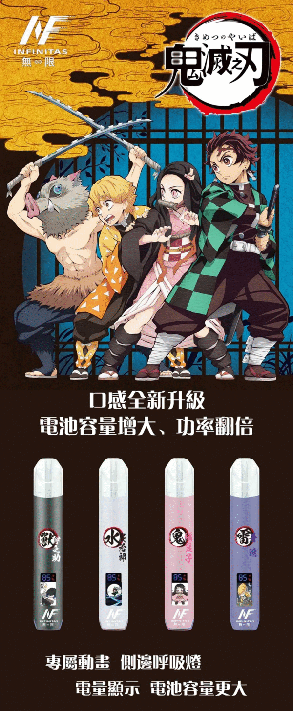 INF  鬼滅之刃 動漫發光屏